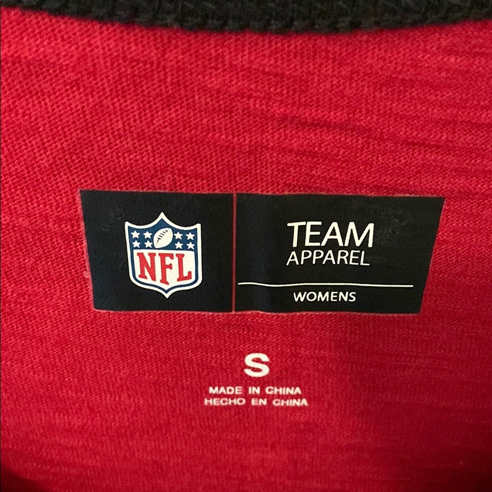 NFL Atlanta Falcons Red and Black Tank Top - Picture 2 of 3